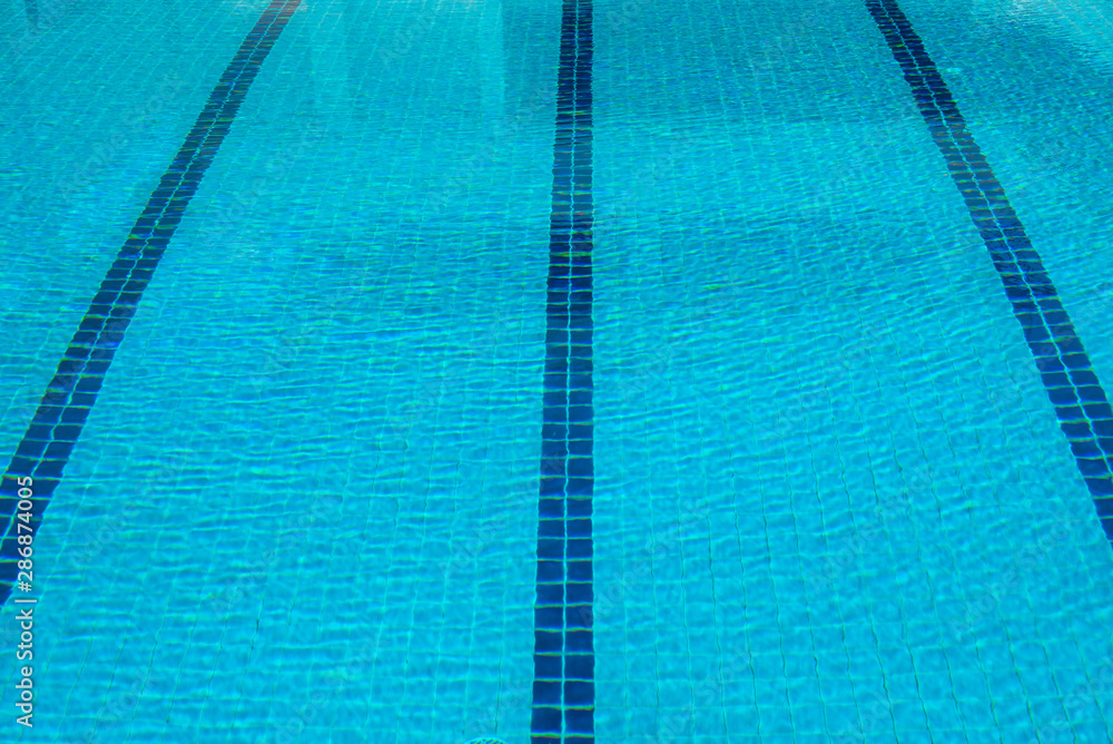 The Art of Swimming Pool, Three line under water