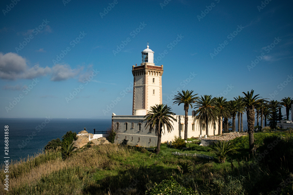 lighthouse on the coast of Morocco
