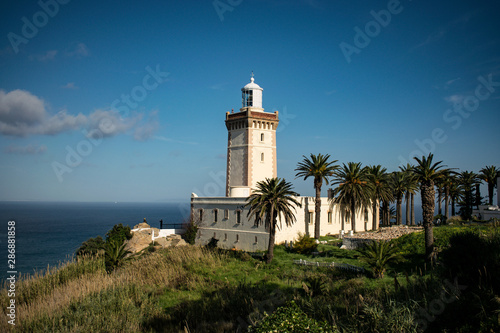 lighthouse on the coast of Morocco