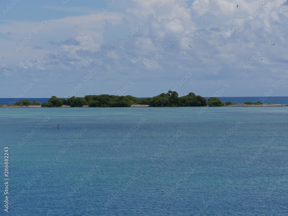 An island in the Dry Tortugas near Fort Jefferson