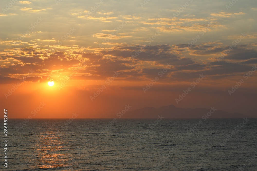 Sonnenaufgang Santorin