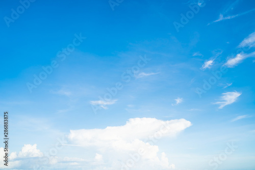 Blue sky with cloud tropical area at Phuket Thailand.