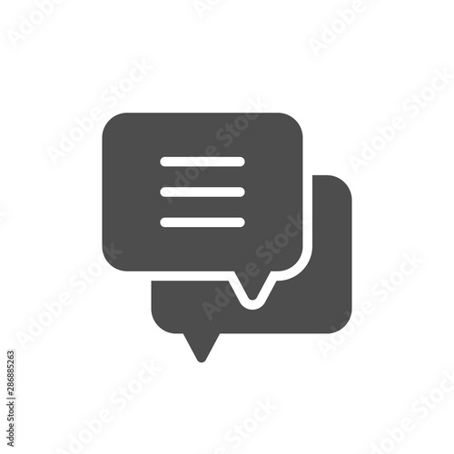 Dialog icon and communication concept