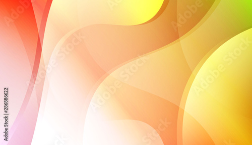 Wave Creative Background. For Business Presentation Wallpaper, Flyer, Cover. Colorful Vector Illustration.