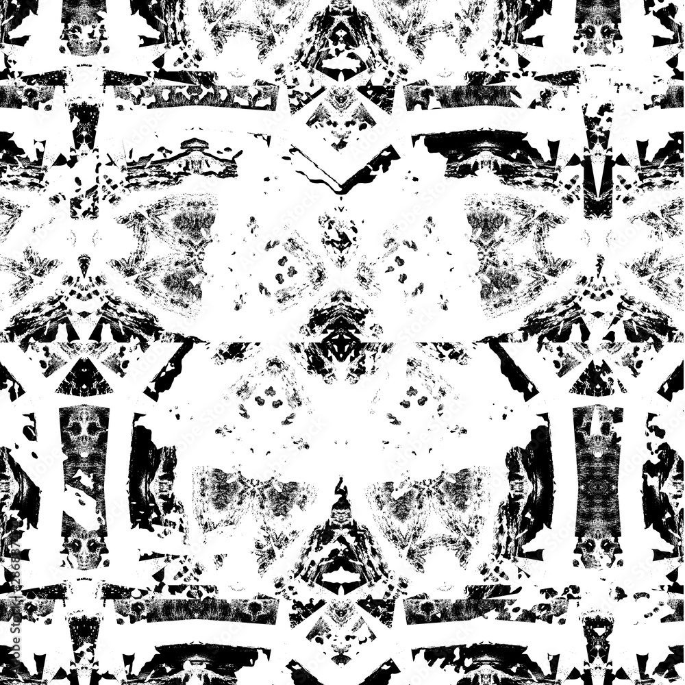 Fototapeta premium Geometric and abstract background texture design, futuristic background pattern, colorful kaleidoscope background and islamic ottoman art