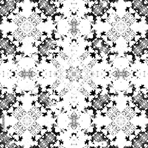 Wallpaper Mural Geometric and abstract background texture design, futuristic background pattern, colorful kaleidoscope background and islamic ottoman art Torontodigital.ca