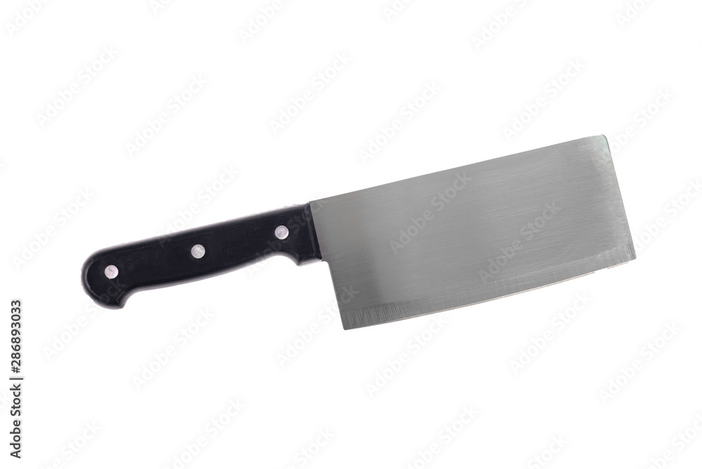 Kitchen knife isolated white background Kitchen knife isolated white background