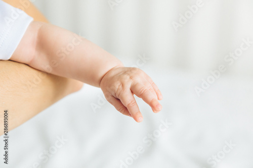 newborn baby hand © knazarenko