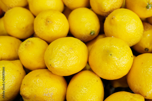 lemons in the farmers market