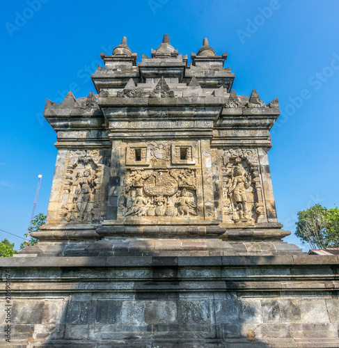 Kalpataru tree carved at Candi Pawon Temple, is a Buddhist temple located between Borobudur and Mendut temple. In Central Java, Indonesia