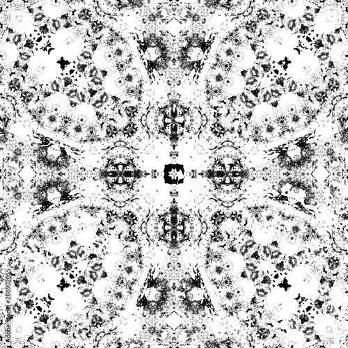 Wallpaper Mural Geometric and abstract background texture design, futuristic background pattern, colorful kaleidoscope background and islamic ottoman art Torontodigital.ca