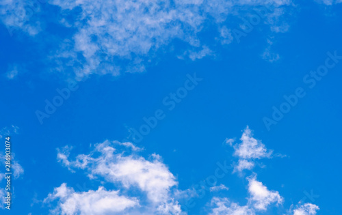 Blue sky background 