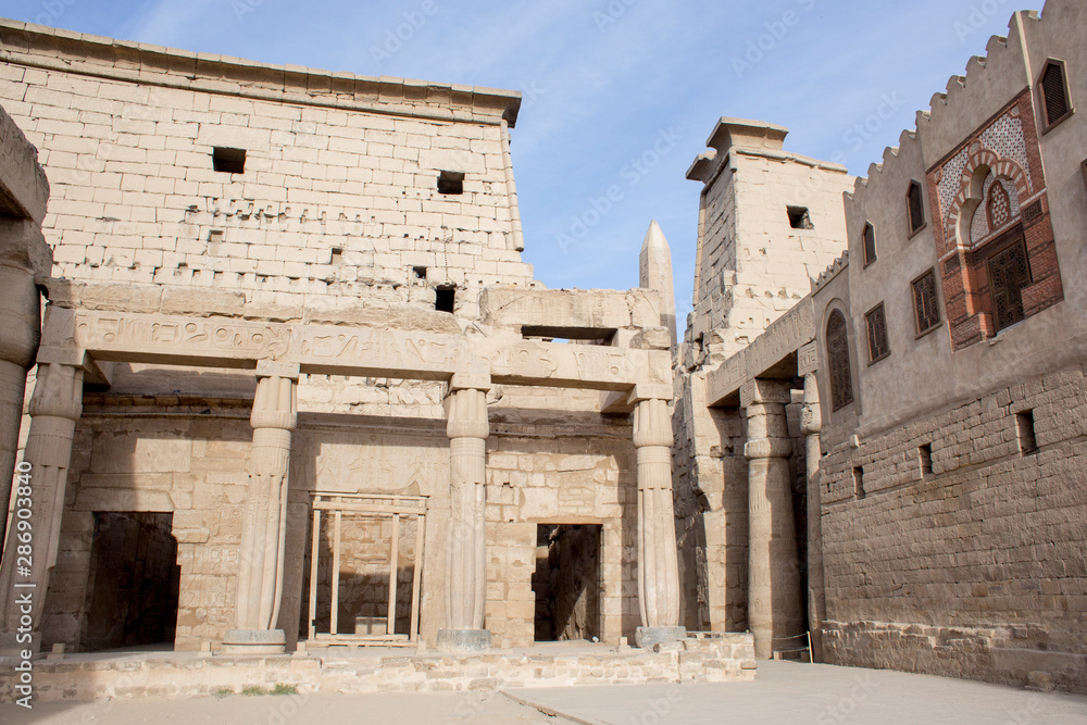 Luxor temple in Egypt