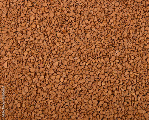Background texture of freeze dried instant coffee