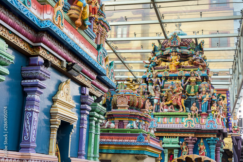 Sri Vadapathira Kaliamman Temple, Hindu temple in Little India, Singapore photo