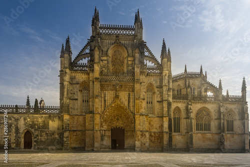 Capelas Imperfeitas of the Batalha Monastery, Ancient Dominican monastery, Portugal,  Gothic art. UNESCO World Heritage site