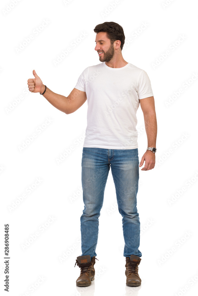 young man pointing at something young man pointing at something