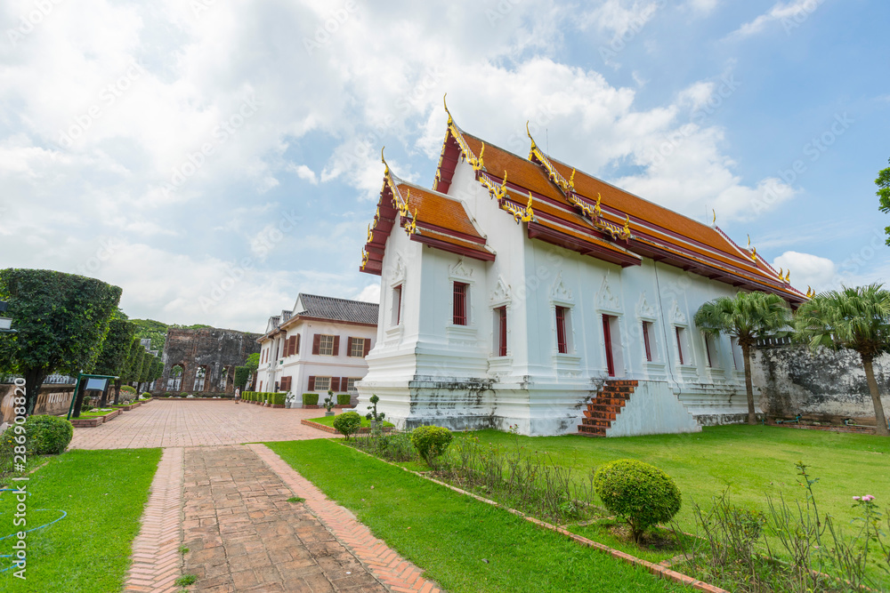 Chantara Phisan Pavilion of The King Narai's Palace in Lopburi, Thailand