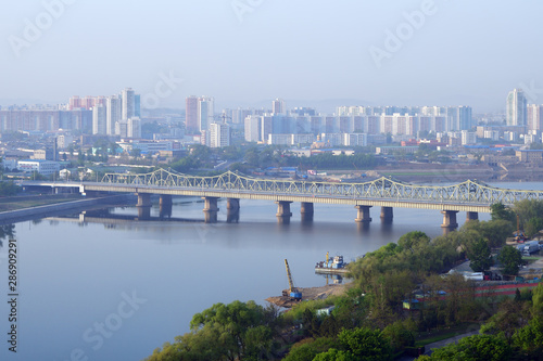 Pyongyang, capital of the North Korea. DPRK © Oleg Znamenskiy