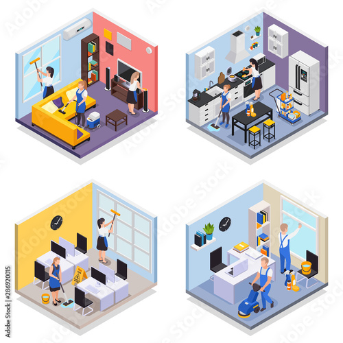 Indoor Cleaning Service Set