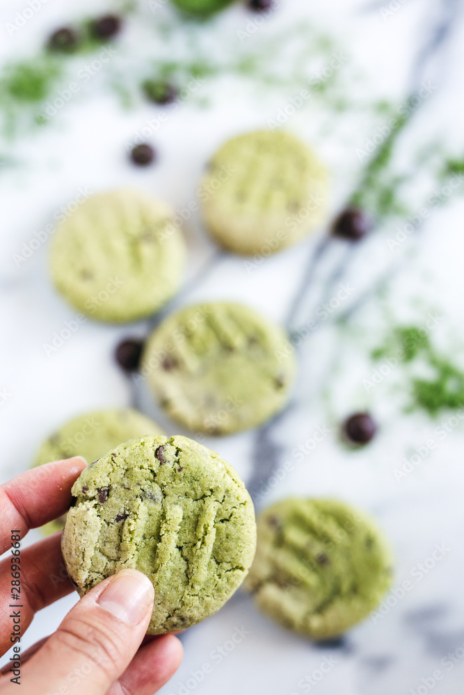 Chocolate Chip Kale Cookies Chocolate Chip Kale Cookies