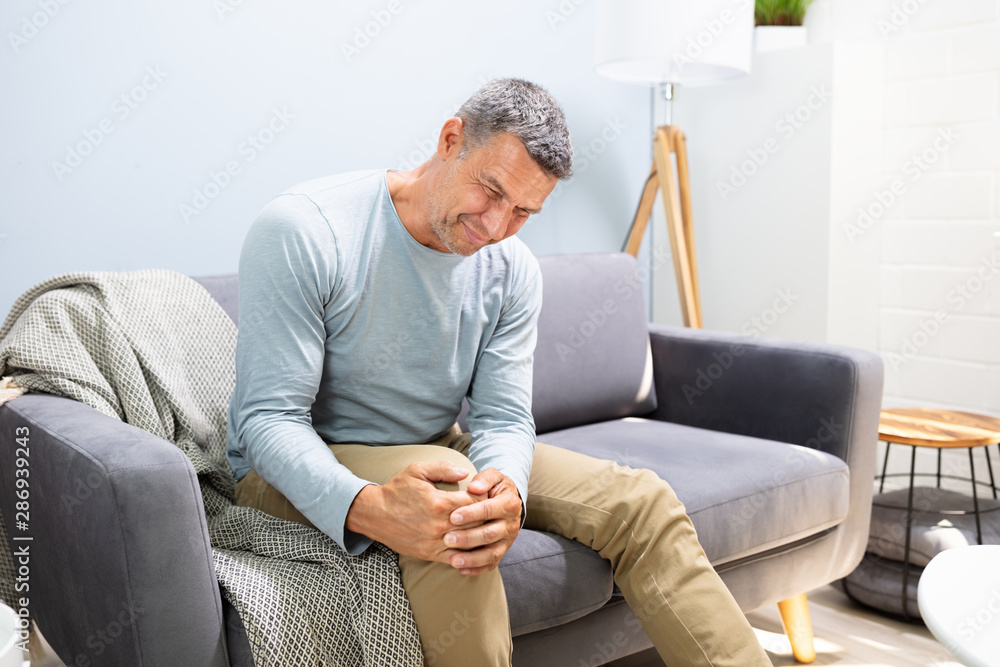 Man Having Knee Pain