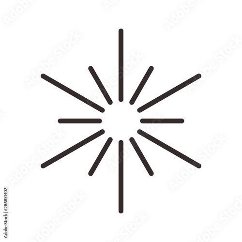 Sunbrust explotion effect i...