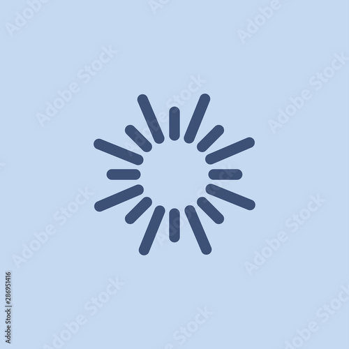 Sun shine abstract icon sun...
