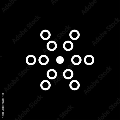 Sunburst circle or sun burs...