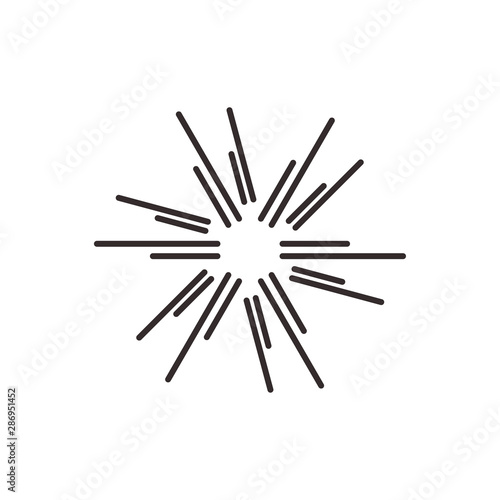 Sunbrust explotion effect i...