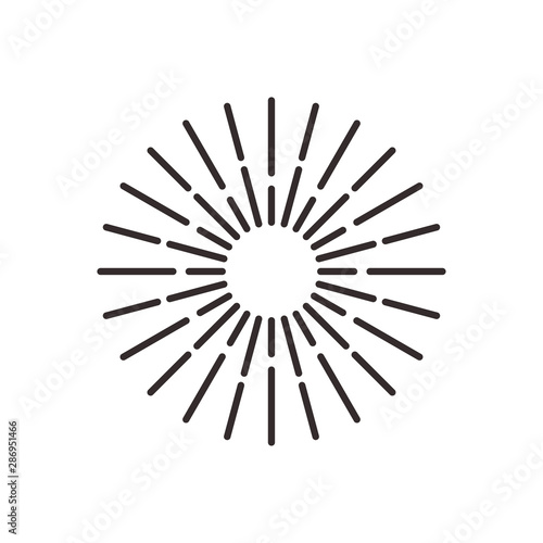 Sunbrust explotion effect i...