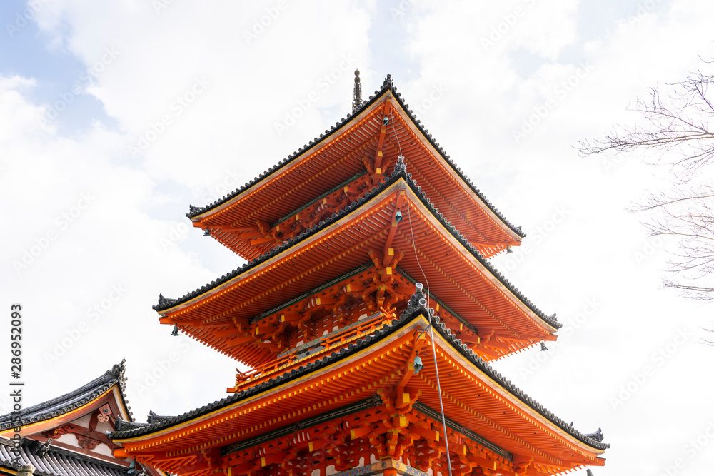 Kiyomizu dera Pagoda