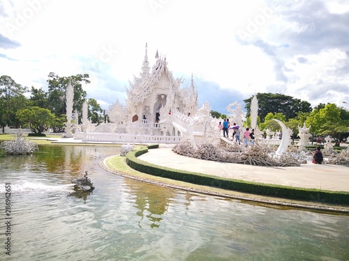 Wat Rong Khun  White Temple   Chaing Rai  Thailand