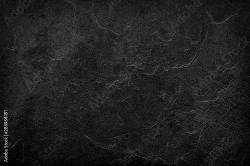 Natural grey black stone texture for background © modify260