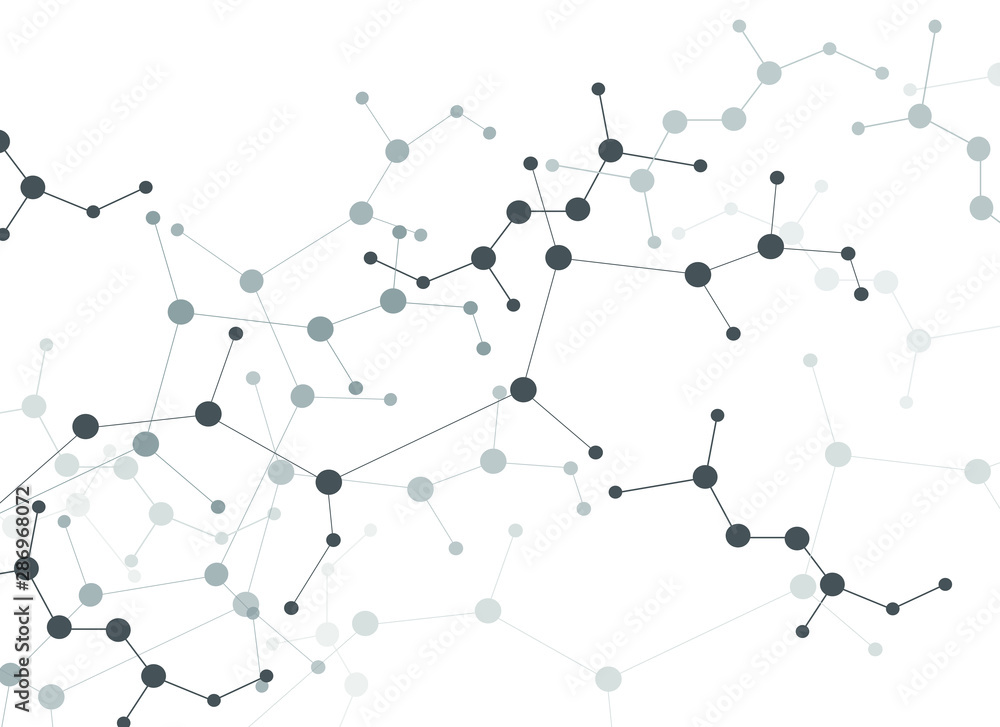 Structure molecule and communication Dna background. atom Vector illustration. Structure molecule and communication Dna background. atom Vector illustration.