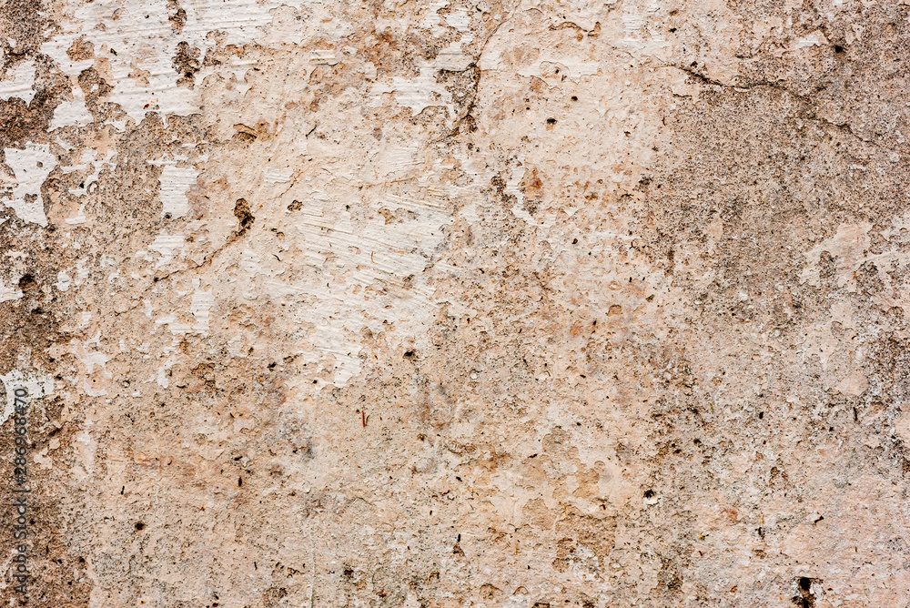 Texture of a concrete wall with cracks and scratches which can be used as a background Texture of a concrete wall with cracks and scratches which can be used as a background