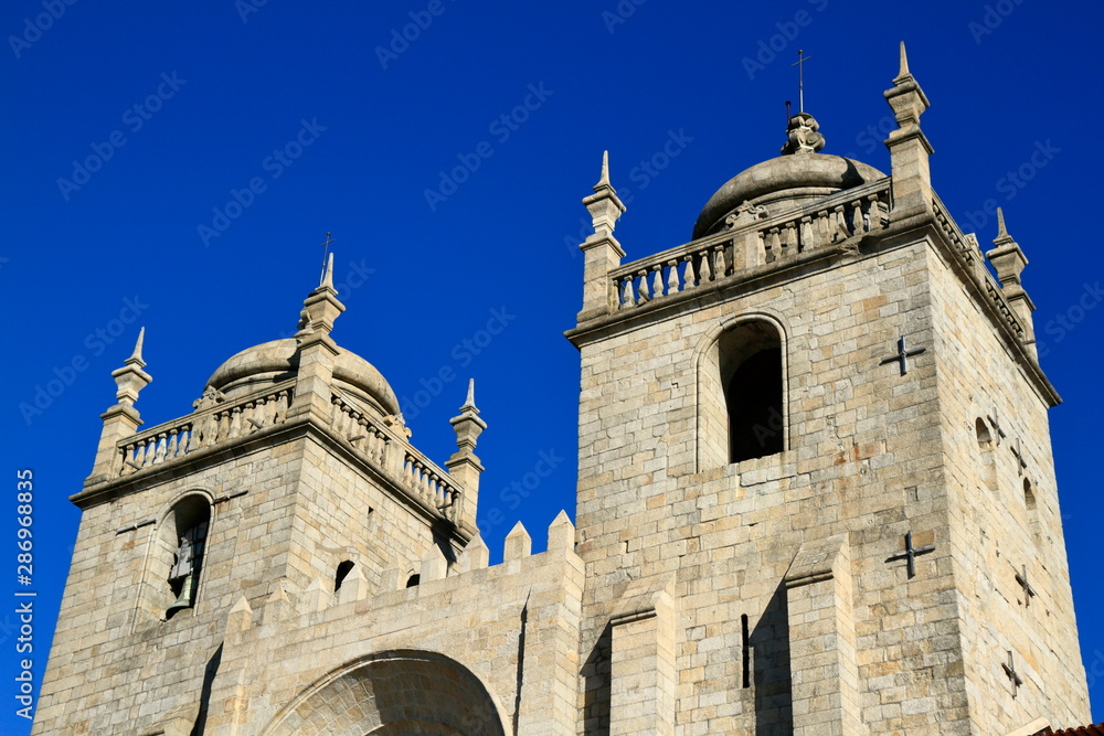 The Porto Cathedral (Cathedral of the Assumption of Our Lady) or Sé do Porto, Porto, Portugal The Porto Cathedral (Cathedral of the Assumption of Our Lady) or Sé do Porto, Porto, Portugal