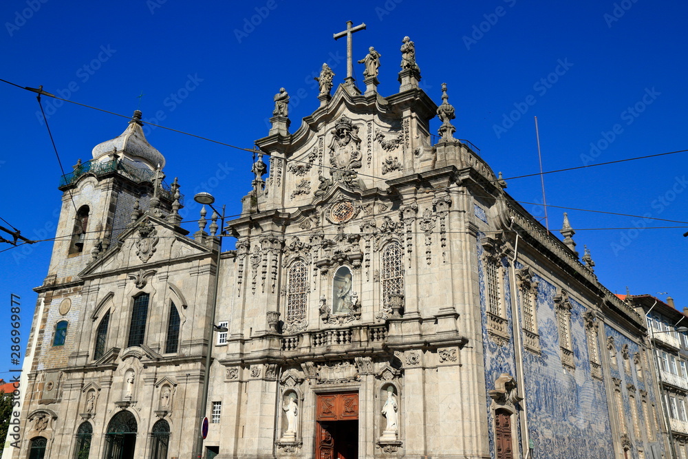 Fototapeta premium Church of Ordem Terceira de Nossa Senhora do Carmo, Porto