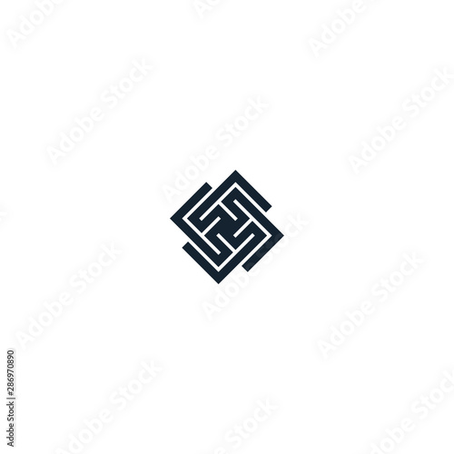 Initials letters F logo design vectors elegant, luxurious, gold colors V.7
