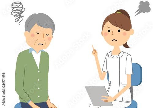 看護師　問診　説明