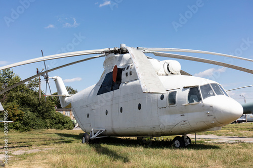 multi-purpose helicopter of military aviation, equipment for the army