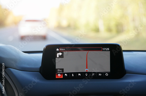 Build in car navigation system