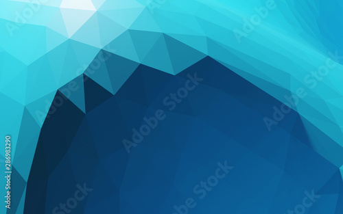 Abstract geometric rumpled triangular low poly 3d rendering 