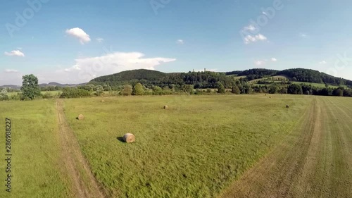 The Werra Valley at Herleshauen in Germany photo