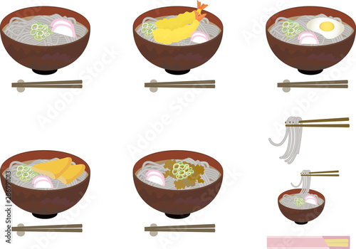 温蕎麦セット