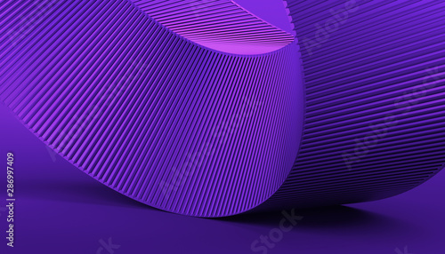 Abstract 3d render, futuristic design, modern technology background