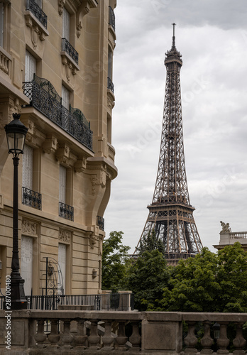 Eiffel tower in Paris , France