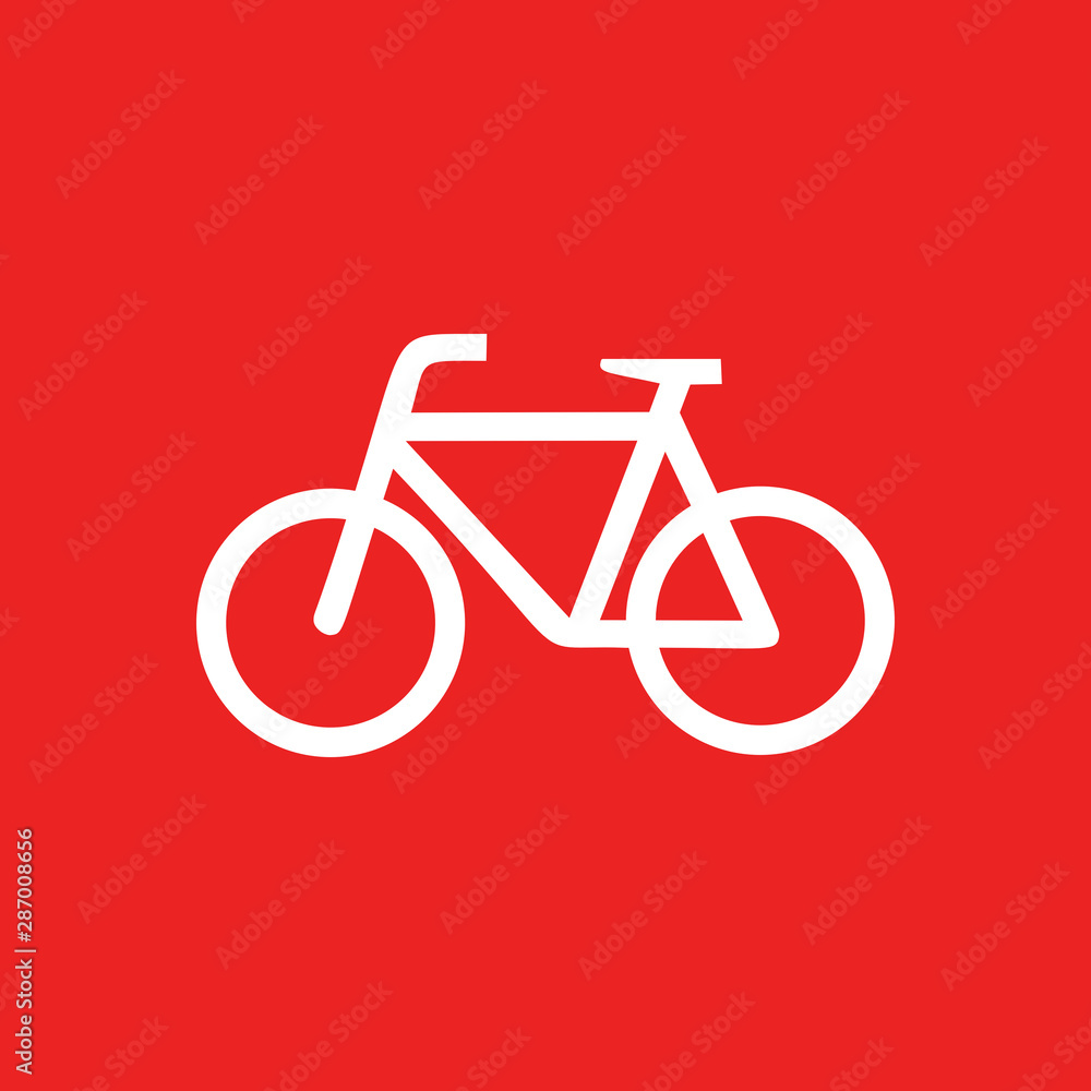 Fototapeta premium Fahrrad und Hintergrund