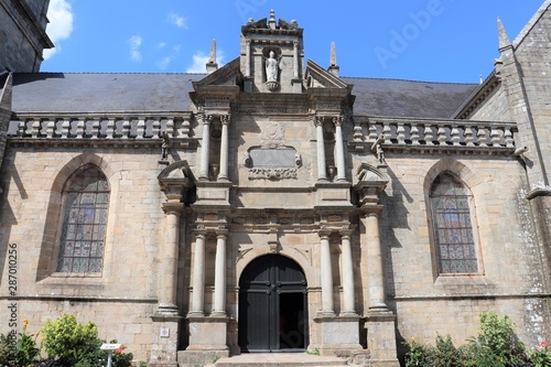 Eglise Saint Gildas dans la ville de Auray - Département Morbihan - Bretagne - France - Extérieur de l'Eglise