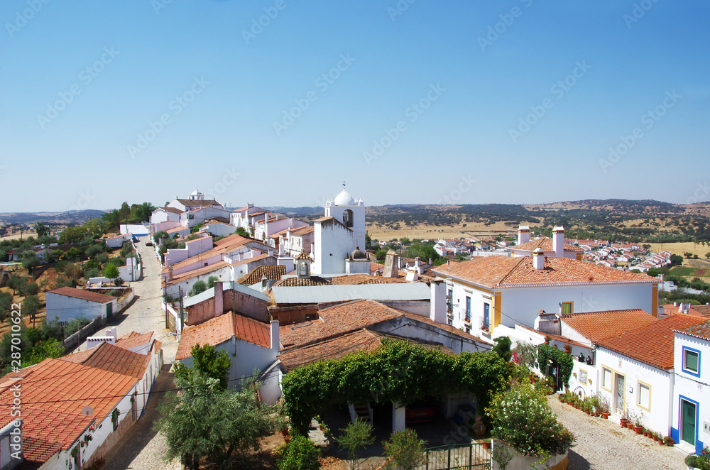 Landscape of Terena village, Portugal